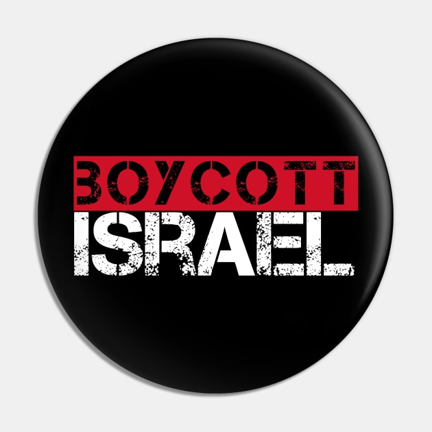 Boycott Israel vintage Pin by afmr.2007@gmail.com