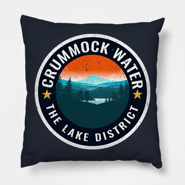 Crummock Water - The Lake District, Cumbria Pillow by CumbriaGuru