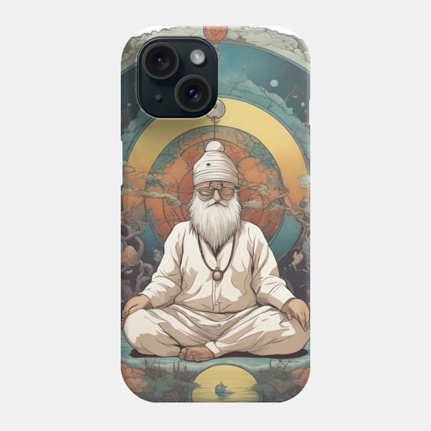 meditation Phone Case by PlushFutura