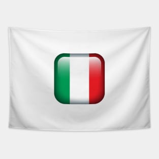 Cool Retro Italian Style Flag Emblem Tapestry