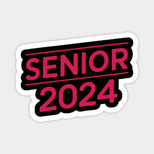 Senior 2024 Elegant Magnet