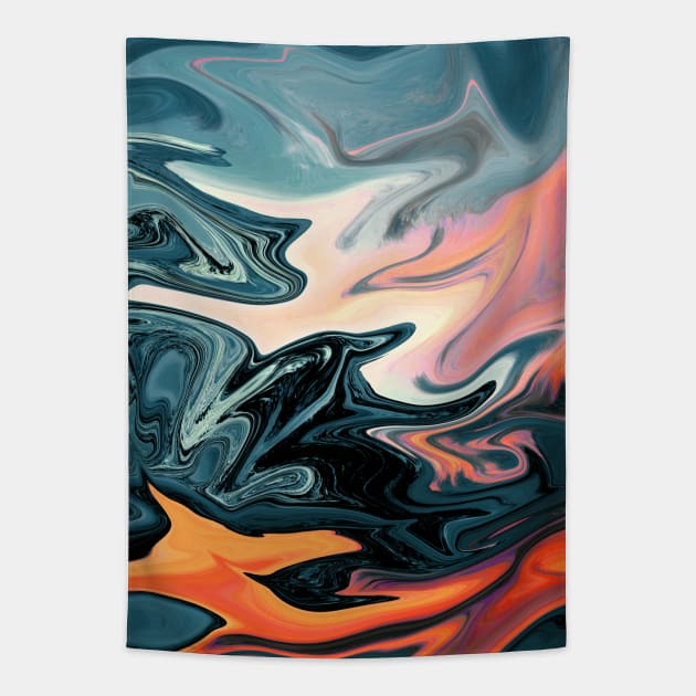 Lava Tapestry by quilimo