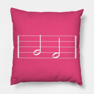 Girlfriend BF/GF Sheet Music - For Couples Pillow