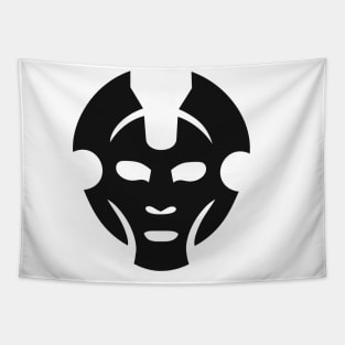 Theros | Beyond Death Mask | MTG Black Logo Tapestry