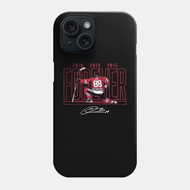 Patrick Kane Forever Phone Case by stevenmsparks