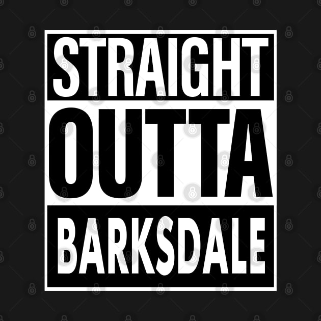 Barksdale Name Straight Outta Barksdale by ThanhNga