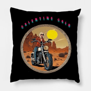 Galentine gal under the hot desert sun Pillow