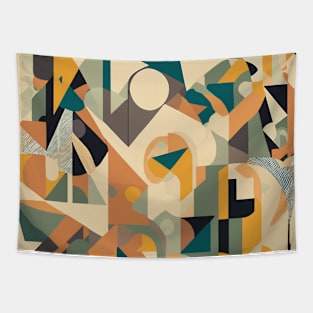 Mixed Geometric pattern Tapestry