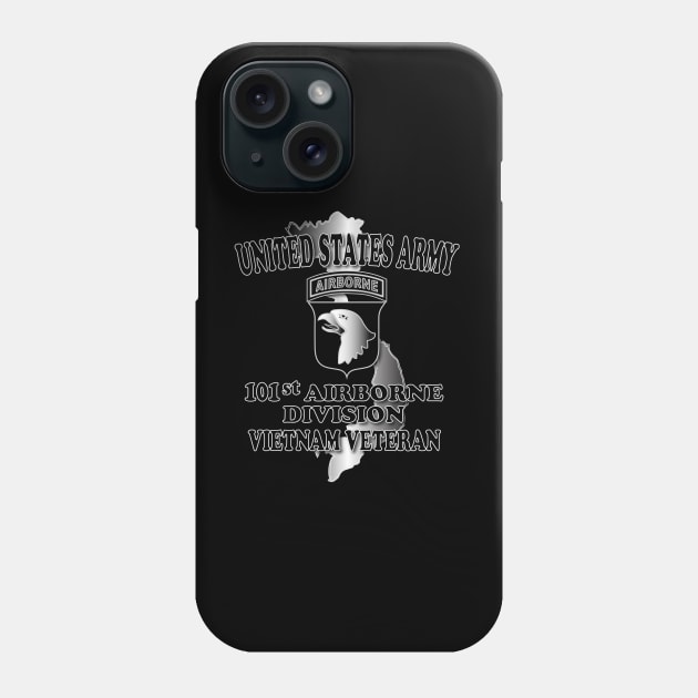 101st Airborne Division- Vietnam Veteran Phone Case by Relaxed Lifestyle Products