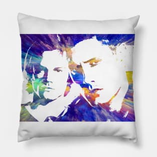 SAM & DEAN RADIANT COLOR (White Fill) Pillow