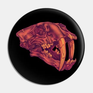 Sabre Tooth Tiger Pin