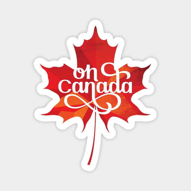 Oh Canada Magnet by polliadesign