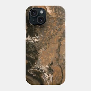 Abstract - Brown - 1 Phone Case