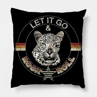 Let it go & rock'n'roll Pillow