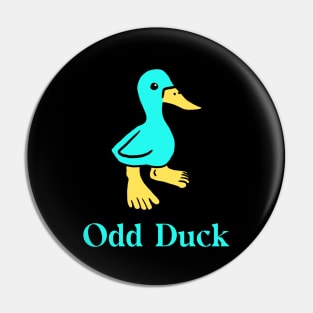 Funny Odd Duck Pin