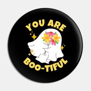 You Are Boo-tiful Funny Ghost Pin