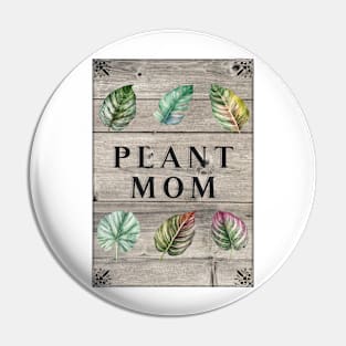 Plant mom, garden leaf, rustic garden design, gift for the plant mom Pin