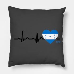 Honduras Heart Beat Pillow