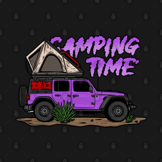 Jeep Design - Purple by 4x4 Sketch