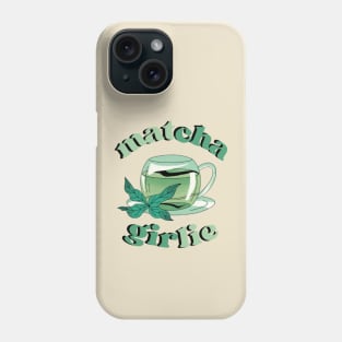 matcha girlie. Phone Case