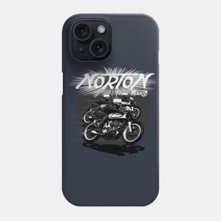 Norton_Manx_TT_Motorcycle_Racers_ Phone Case