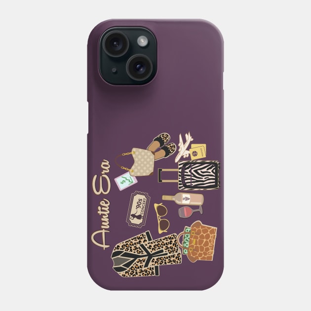 Auntie Era Phone Case by quelparish