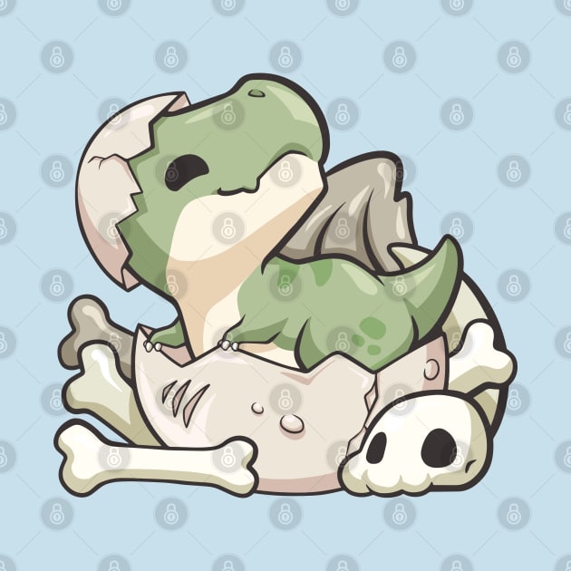 Baby T-Rex by Bobblejot