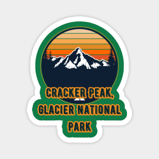 Cracker Peak, Glacier National Park Magnet