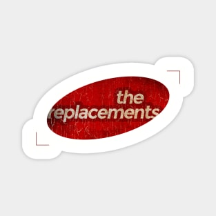 The Replacements - simple red elips vintage Magnet