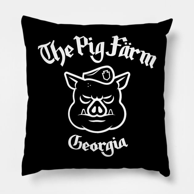 The Pig Farm PigHead Pillow by ShredBeard