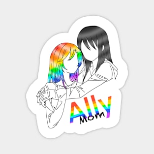 Proud Ally Mom Pride Month Love Wins Magnet