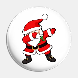 Funny Santa Claus Christmas Pin