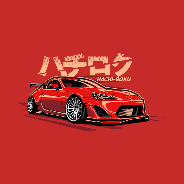 Hachiroku JDM by pujartwork