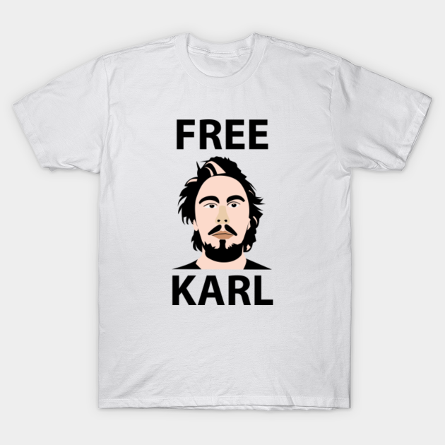 Free Karl Cartoon Workaholics Free Karl T Shirt Teepublic