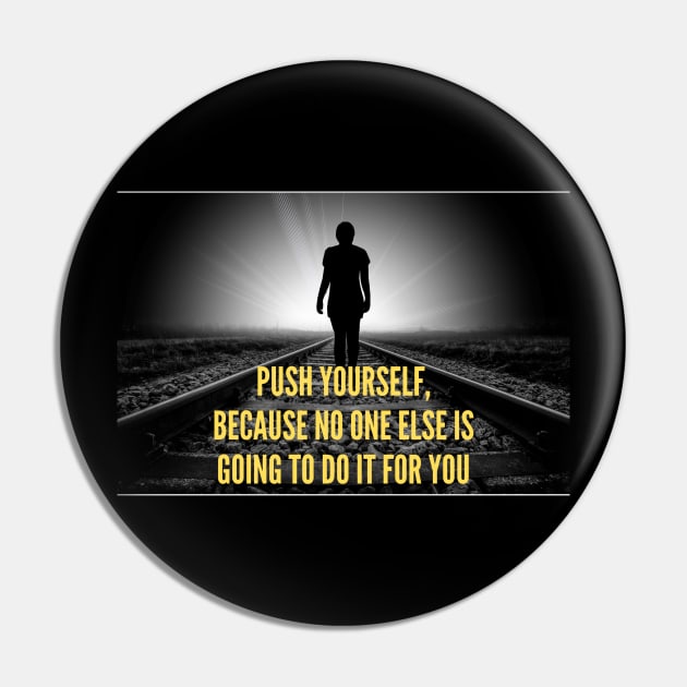 Success Motivational Quote Pin by Normo Apparel