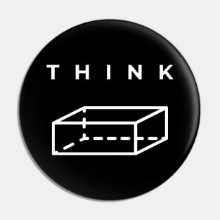 Think outside the box Pin