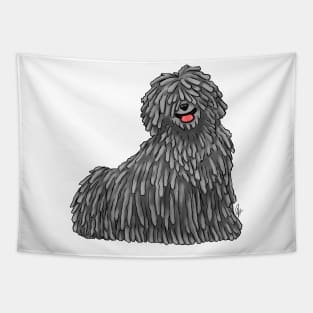 Dog - Puli - Gray Tapestry