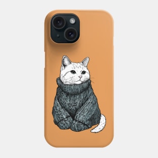 The Sweater Model Cat Phone Case