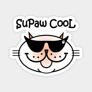 SuPaw CooL - flame point siamese Magnet