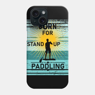 Stand Up Paddling Man Phone Case