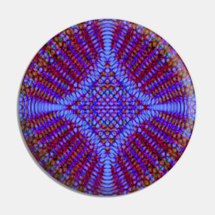 Kaleidoscope Fractal Pin