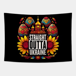 Straight Outta Ukraine Tapestry