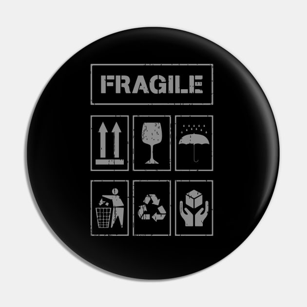 Fragile Pin by TambuStore