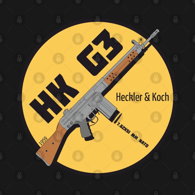 HK G3 German Assault Rifle by FAawRay