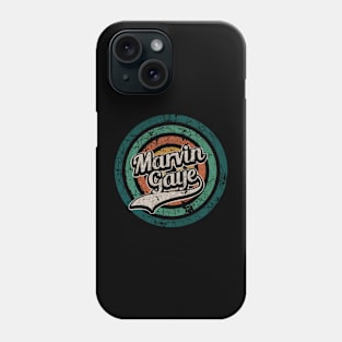 Marvin Gaye // Retro Circle Crack Vintage Phone Case