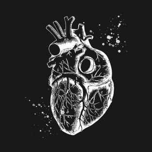 Anatomical Heart • Minimalist Goth T-Shirt