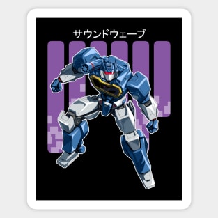 TFP Soundwave Sticker for Sale by kusachan15