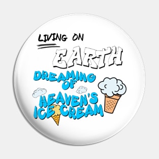 Heaven Ice Cream Pin