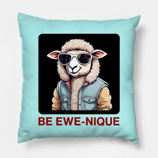 Be Ewe-Nique | Ewe Pun Pillow