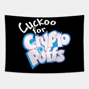 Crypto Puffs Tapestry